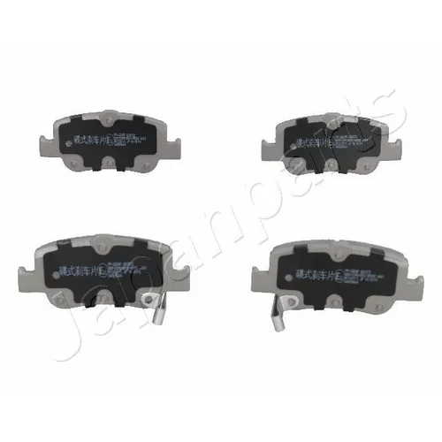 Sada brzdových platničiek kotúčovej brzdy JAPANPARTS PP-220AF