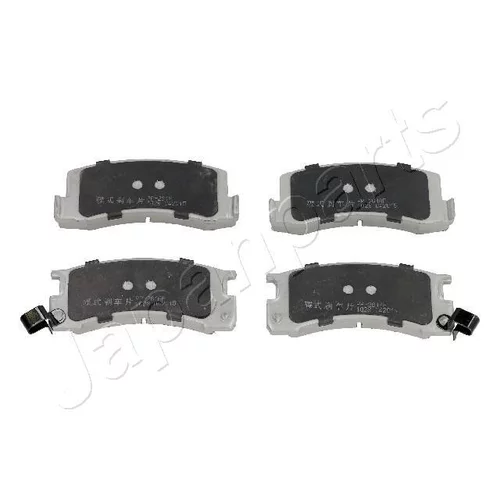 Sada brzdových platničiek kotúčovej brzdy JAPANPARTS PP-261AF