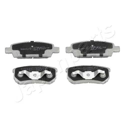 Sada brzdových platničiek kotúčovej brzdy JAPANPARTS PP-508AF