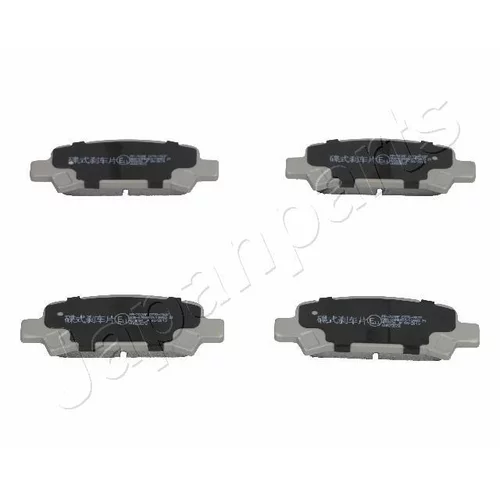 Sada brzdových platničiek kotúčovej brzdy JAPANPARTS PP-702AF