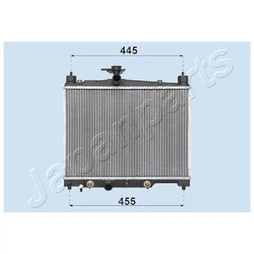 Chladič motora JAPANPARTS RDA153014