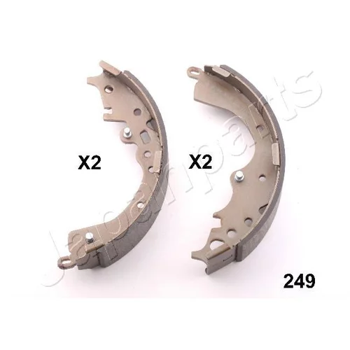 Sada brzdových čeľustí JAPANPARTS GF-249AF