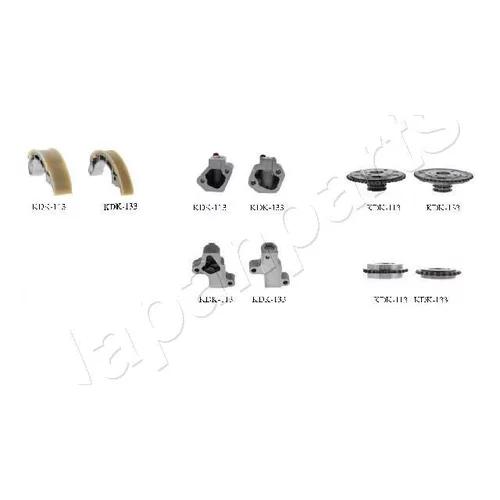 Sada rozvodovej reťaze KDK-133 /Japanparts/ - obr. 1