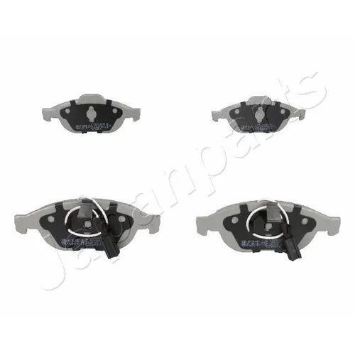 Sada brzdových platničiek kotúčovej brzdy JAPANPARTS PA-0046AF
