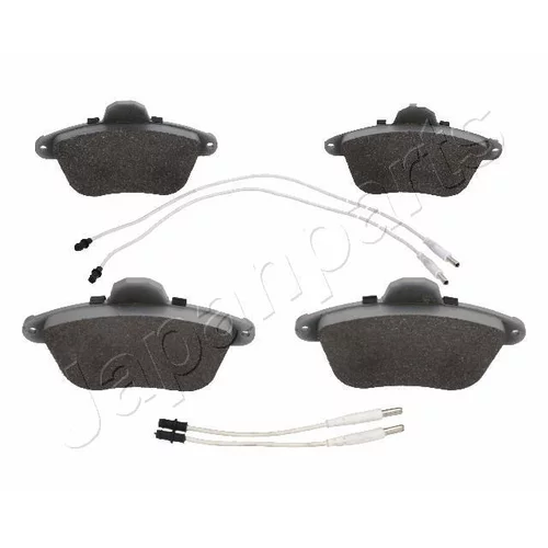 Sada brzdových platničiek kotúčovej brzdy PA-0632AF /Japanparts/ - obr. 1