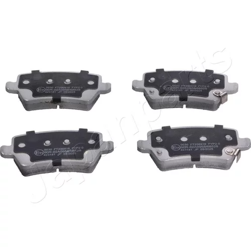 Sada brzdových platničiek kotúčovej brzdy JAPANPARTS PP-0030AF
