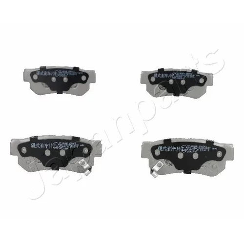 Sada brzdových platničiek kotúčovej brzdy JAPANPARTS PP-H04AF