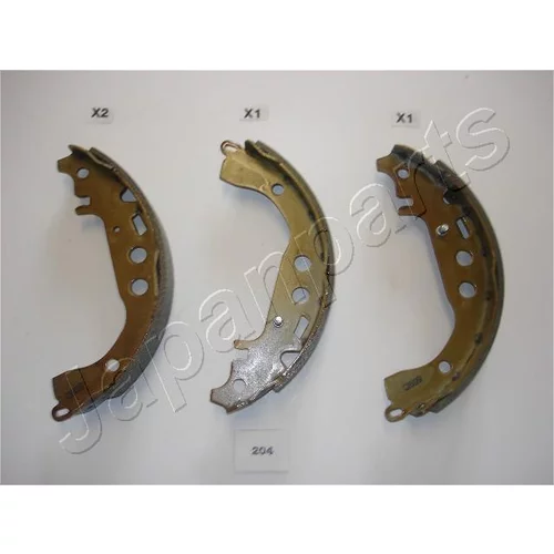 Sada brzdových čeľustí JAPANPARTS GF-204AF