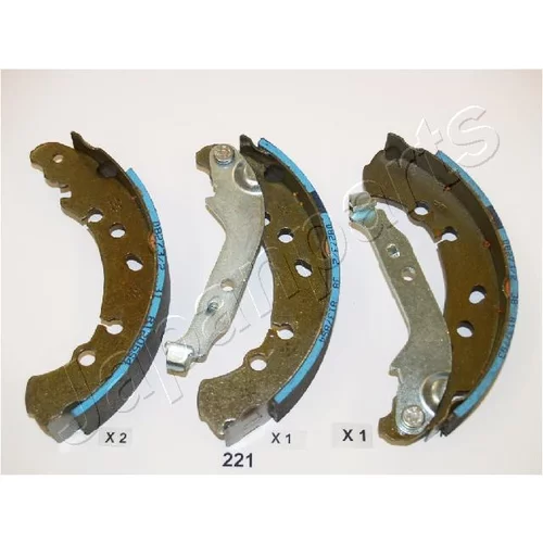Sada brzdových čeľustí JAPANPARTS GF-221AF