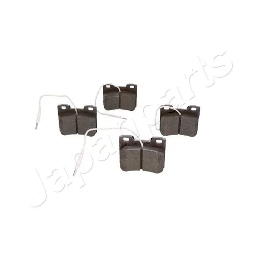 Sada brzdových platničiek kotúčovej brzdy JAPANPARTS PA-0034AF