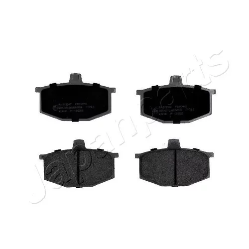Sada brzdových platničiek kotúčovej brzdy JAPANPARTS PA-0723AF