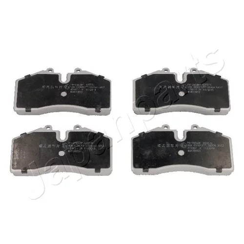 Sada brzdových platničiek kotúčovej brzdy JAPANPARTS PA-0904AF