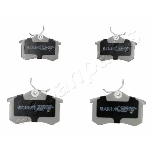 Sada brzdových platničiek kotúčovej brzdy JAPANPARTS PP-0002AF