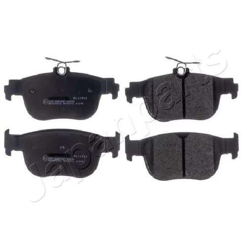 Sada brzdových platničiek kotúčovej brzdy JAPANPARTS PP-0927AF