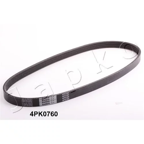 Ozubený klinový remeň JAPKO 4PK760