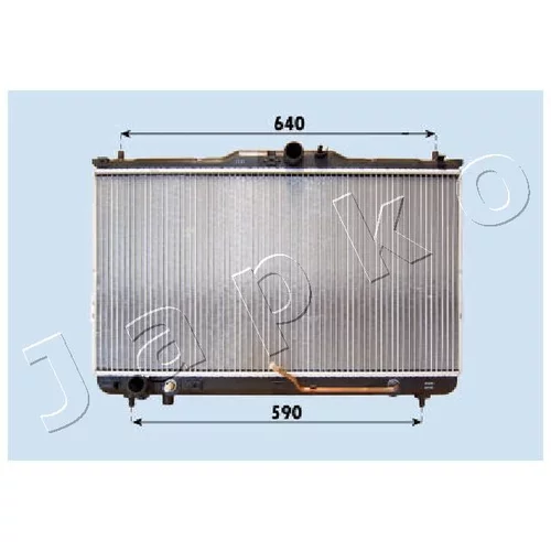Chladič motora JAPKO RDA283092