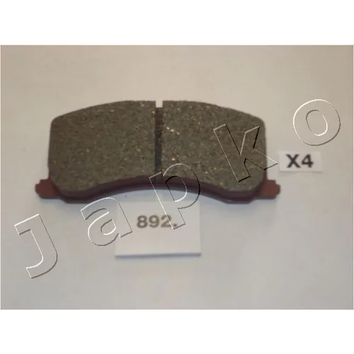 Sada brzdových platničiek kotúčovej brzdy JAPKO 50892
