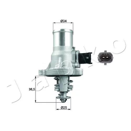 Termostat chladenia 38W11 /JAPKO/ - obr. 1