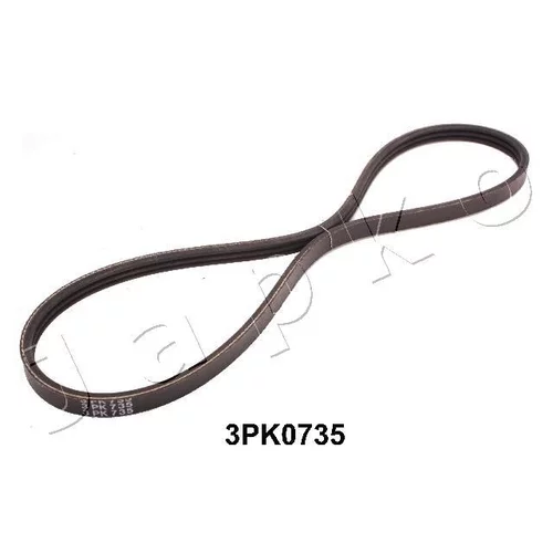 Ozubený klinový remeň JAPKO 3PK0735
