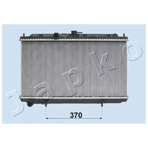 Chladič motora JAPKO RDA213058