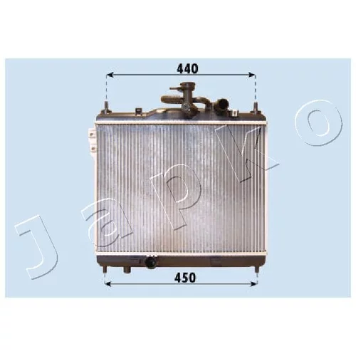 Chladič motora JAPKO RDA283093