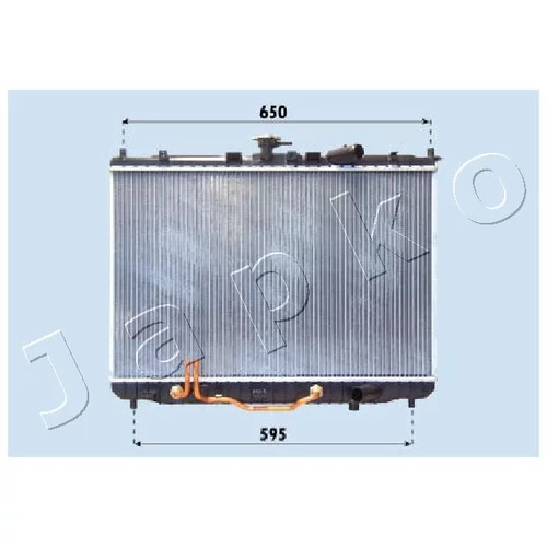 Chladič motora JAPKO RDA333024