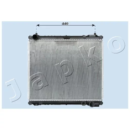 Chladič motora JAPKO RDA142007