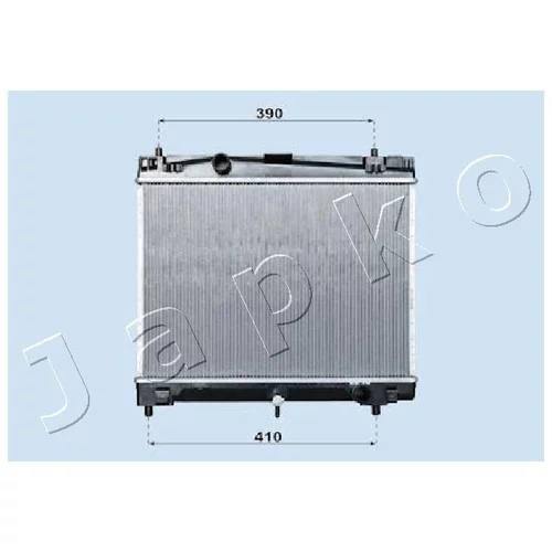 Chladič motora JAPKO RDA153010