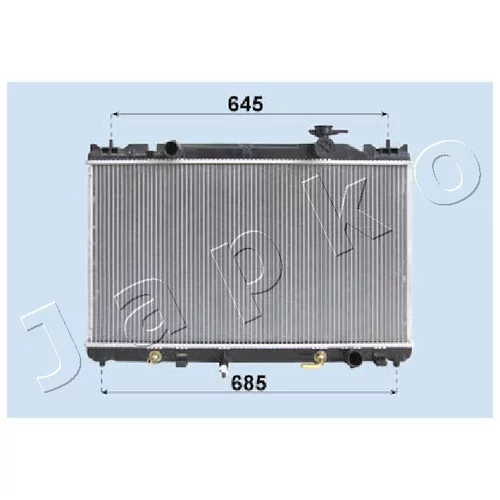 Chladič motora JAPKO RDA153118