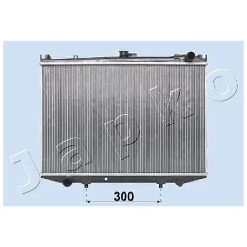 Chladič motora JAPKO RDA213045