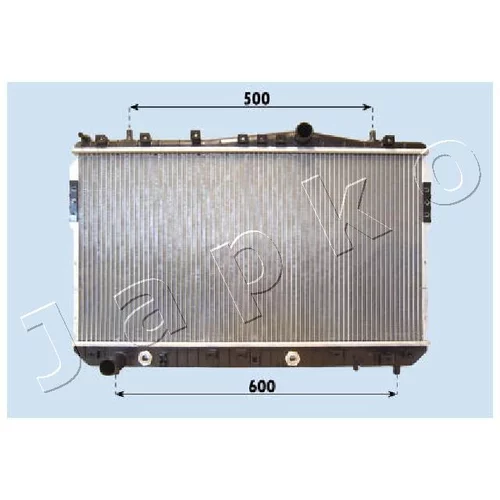 Chladič motora JAPKO RDA313021