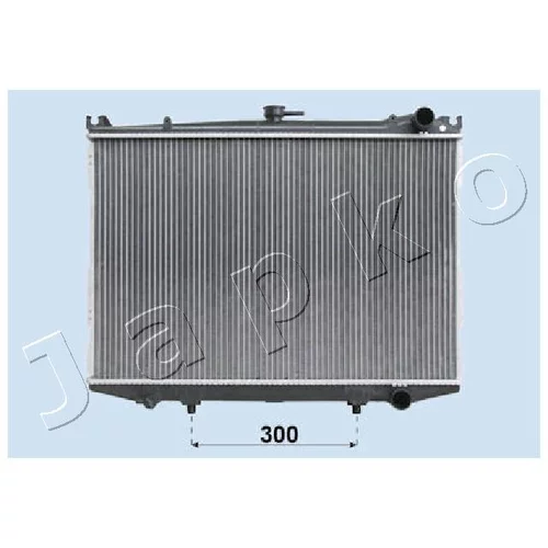 Chladič motora JAPKO RDA213047