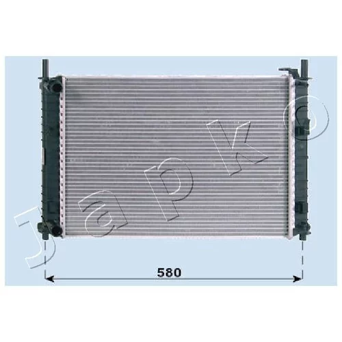 Chladič motora JAPKO RDA053077