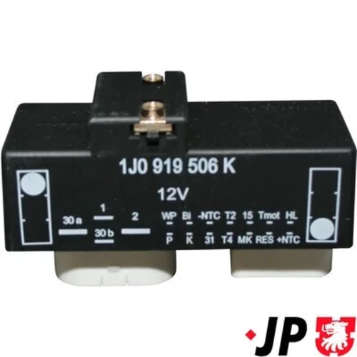 Riadiaca jednotka elektrického ventilátora chladenia motora JP GROUP 1199150100