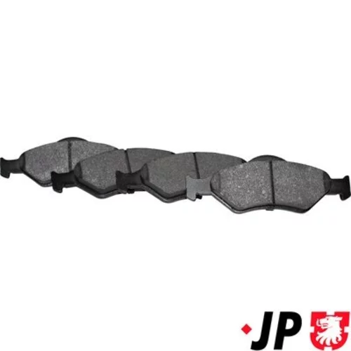 Sada brzdových platničiek kotúčovej brzdy 1563602210 (JP GROUP)