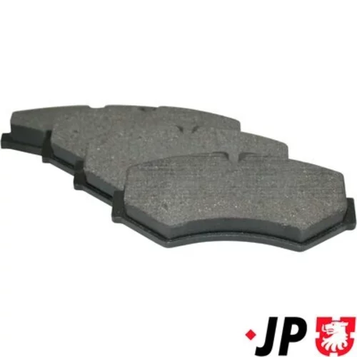 Sada brzdových platničiek kotúčovej brzdy JP GROUP 1163705610