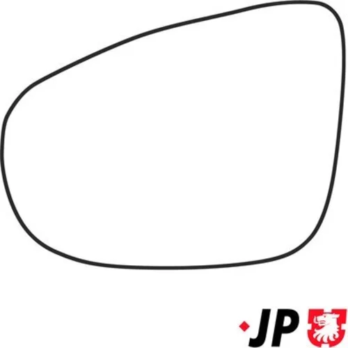 Sklo vonkajšieho zrkadla JP GROUP 1189304770