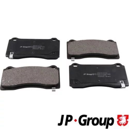 Sada brzdových platničiek kotúčovej brzdy JP GROUP 6563610110