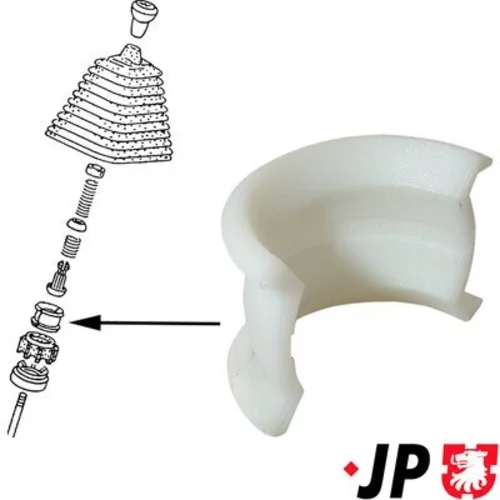 Puzdro radiacej tyče JP GROUP 1131400600