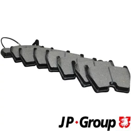 Sada brzdových platničiek kotúčovej brzdy JP GROUP 1163609310