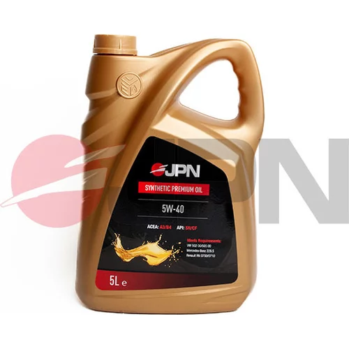 Motorový olej JPN 5W40 5 JPN