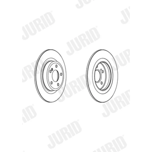 Brzdový kotúč 562963JC /JURID/ - obr. 1