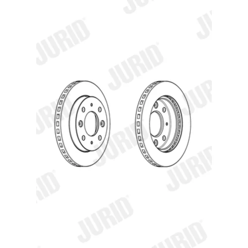 Brzdový kotúč 562977JC /JURID/ - obr. 1