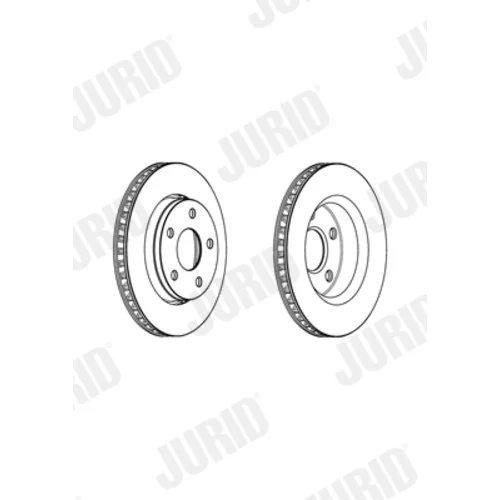 Brzdový kotúč 562951JC /JURID/ - obr. 1