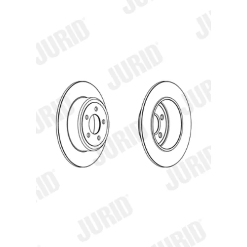Brzdový kotúč 562964JC /JURID/ - obr. 1
