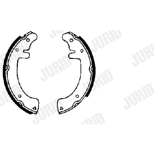 Sada brzdových čeľustí JURID 361069J