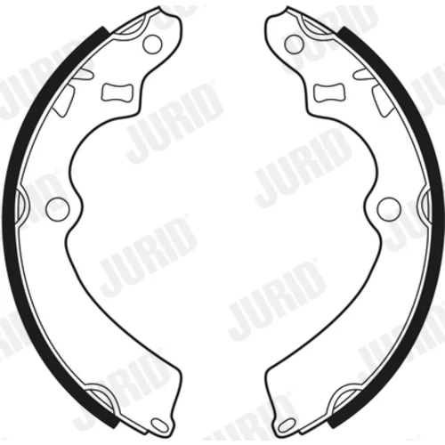 Sada brzdových čeľustí JURID 361443J