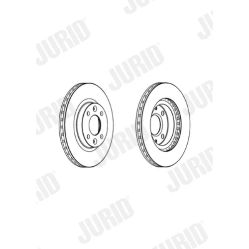 Brzdový kotúč 562960JC /JURID/ - obr. 1