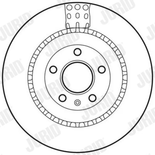 Brzdový kotúč 562735JC /JURID/ - obr. 2