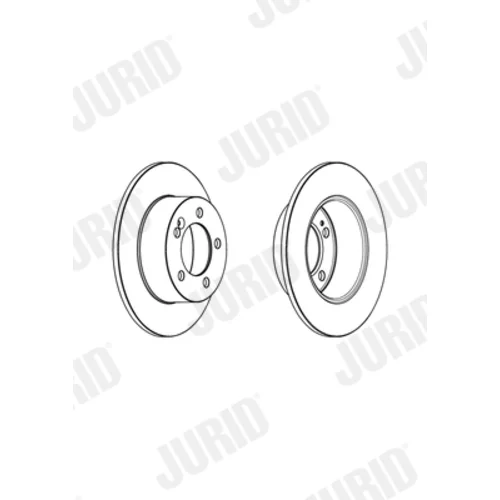 Brzdový kotúč 562940JC /JURID/ - obr. 1